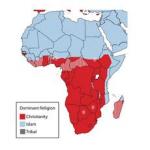 Религии широко распространенные в африканских странах